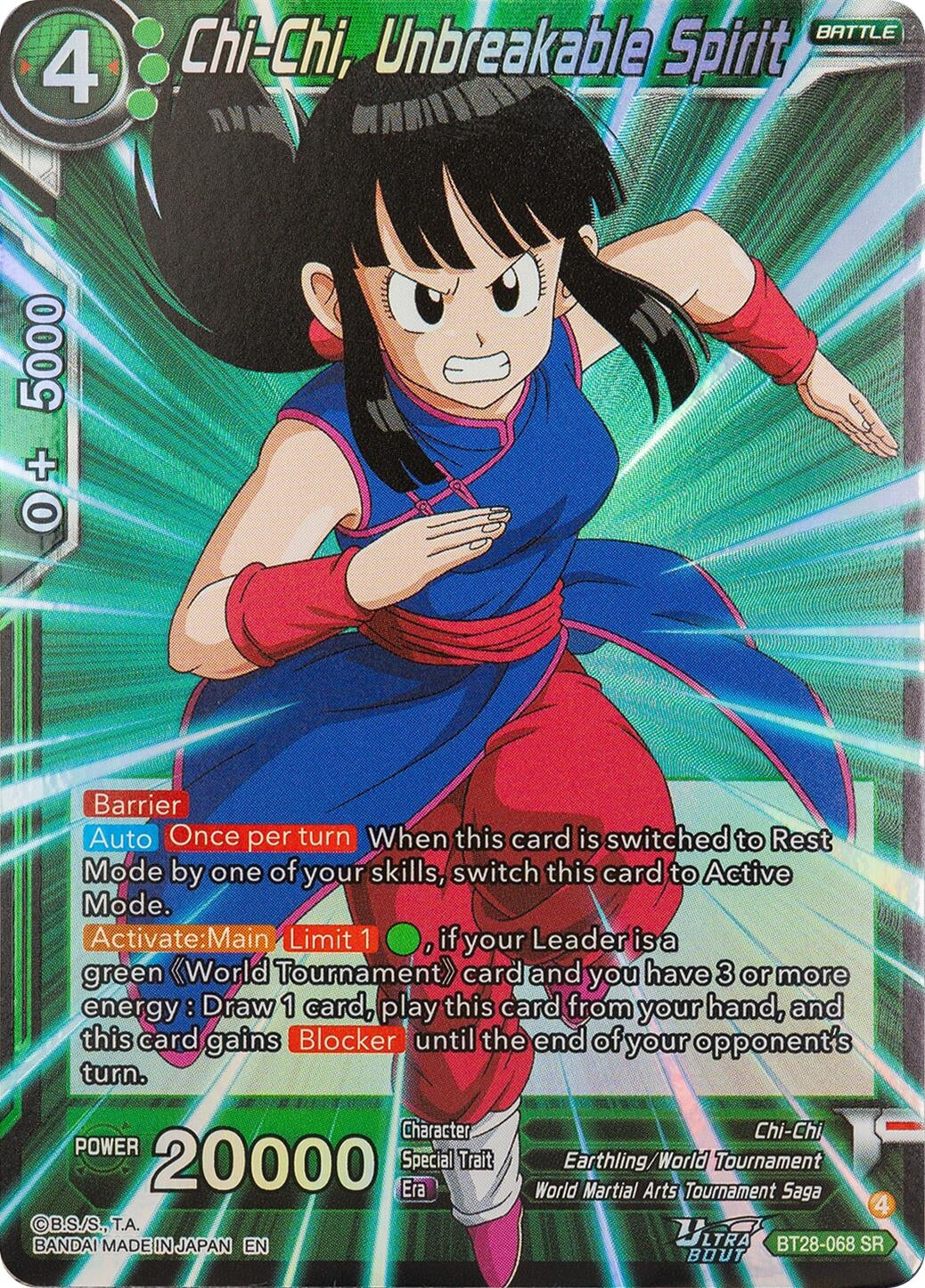 Image for Chi-Chi, Unbreakable Spirit - Dragon Ball Super: Masters