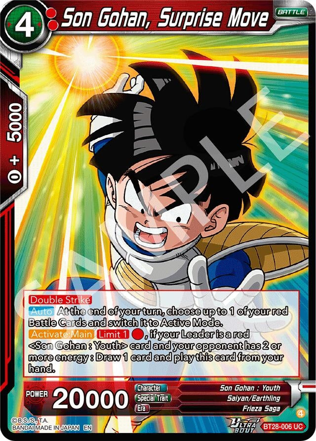 Image for Son Gohan, Surprise Move - Dragon Ball Super: Masters