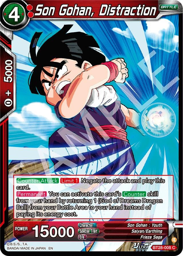 Image for Son Gohan, Distraction - Dragon Ball Super: Masters