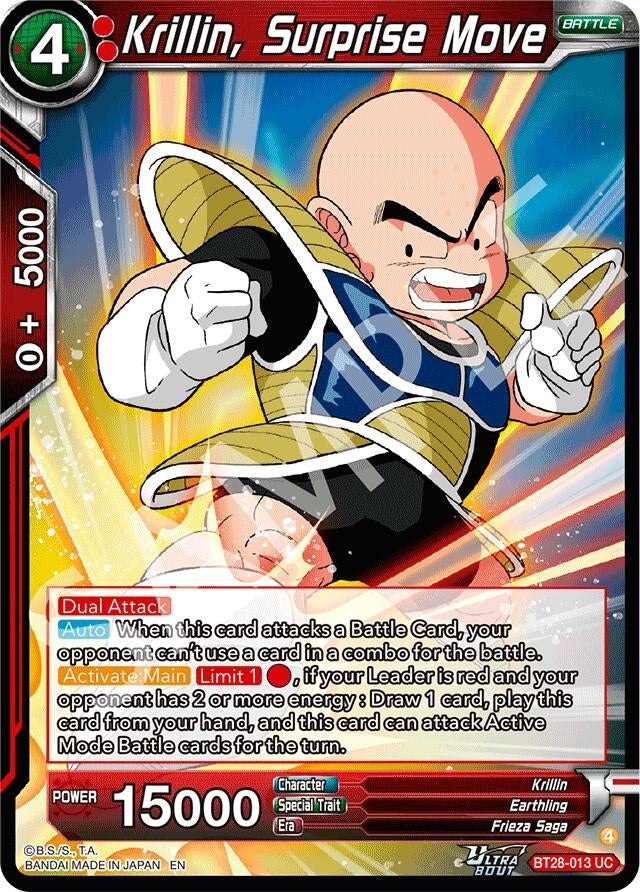 Image for Krillin, Surprise Move - Dragon Ball Super: Masters