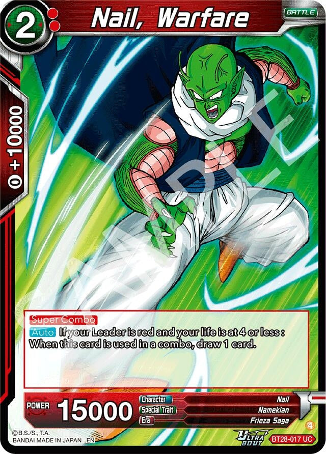 Image for Nail, Warfare - Dragon Ball Super: Masters