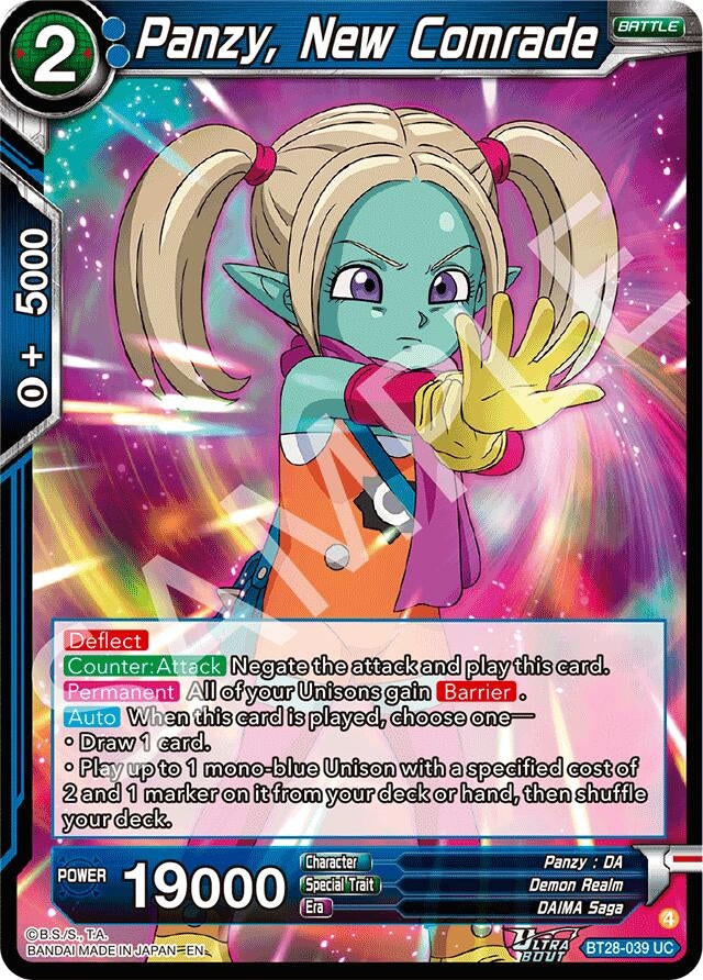 Image for Panzy, New Comrade - Dragon Ball Super: Masters