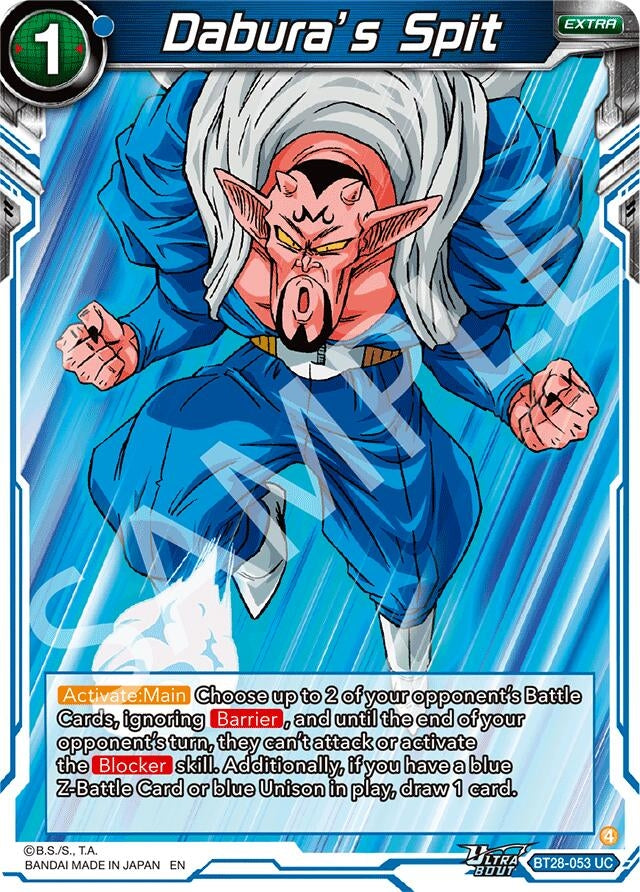 Image for Dabura’s Spit - Dragon Ball Super: Masters