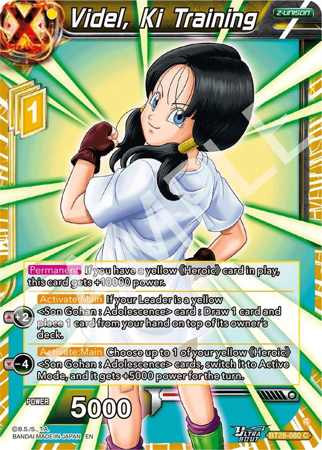 Image for Videl, Ki Training - Dragon Ball Super: Masters