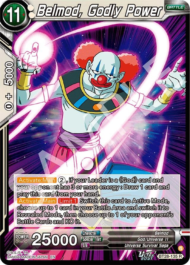 Image for Belmod, Godly Power - Dragon Ball Super: Masters