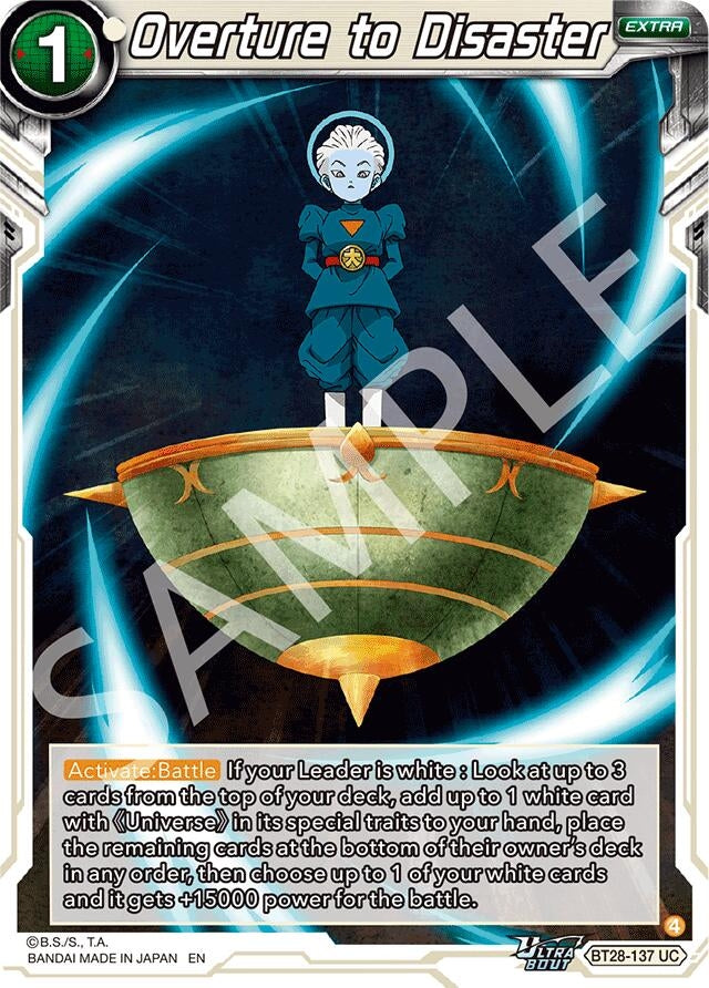 Image for Overture to Disaster - Dragon Ball Super: Masters