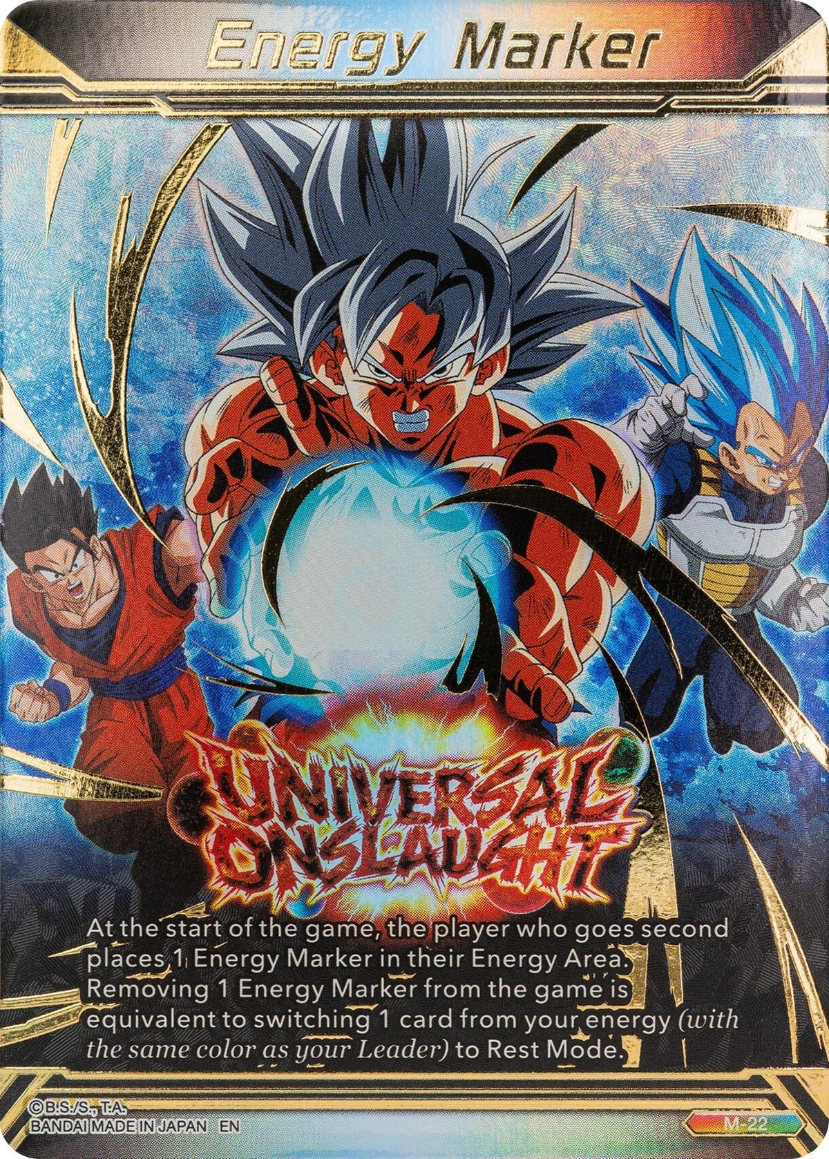 Image for Energy Marker - Universal Onslaught (M-22) - Dragon Ball Super: Masters