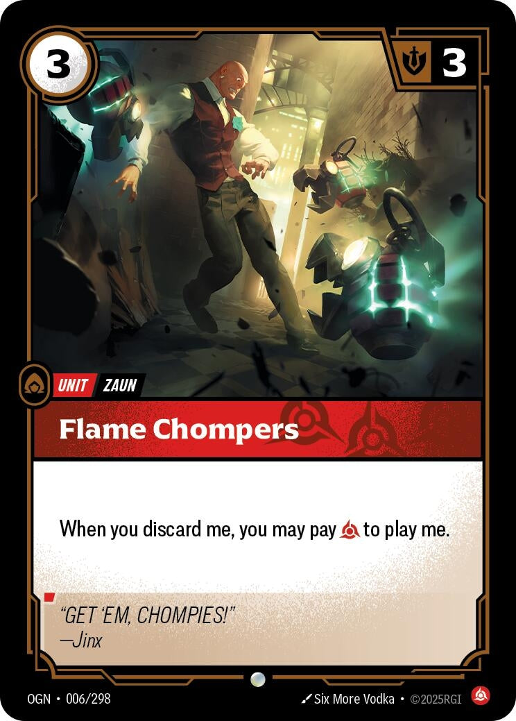 Image for Flame Chompers - Riftbound: League of Legends Trading Card Game