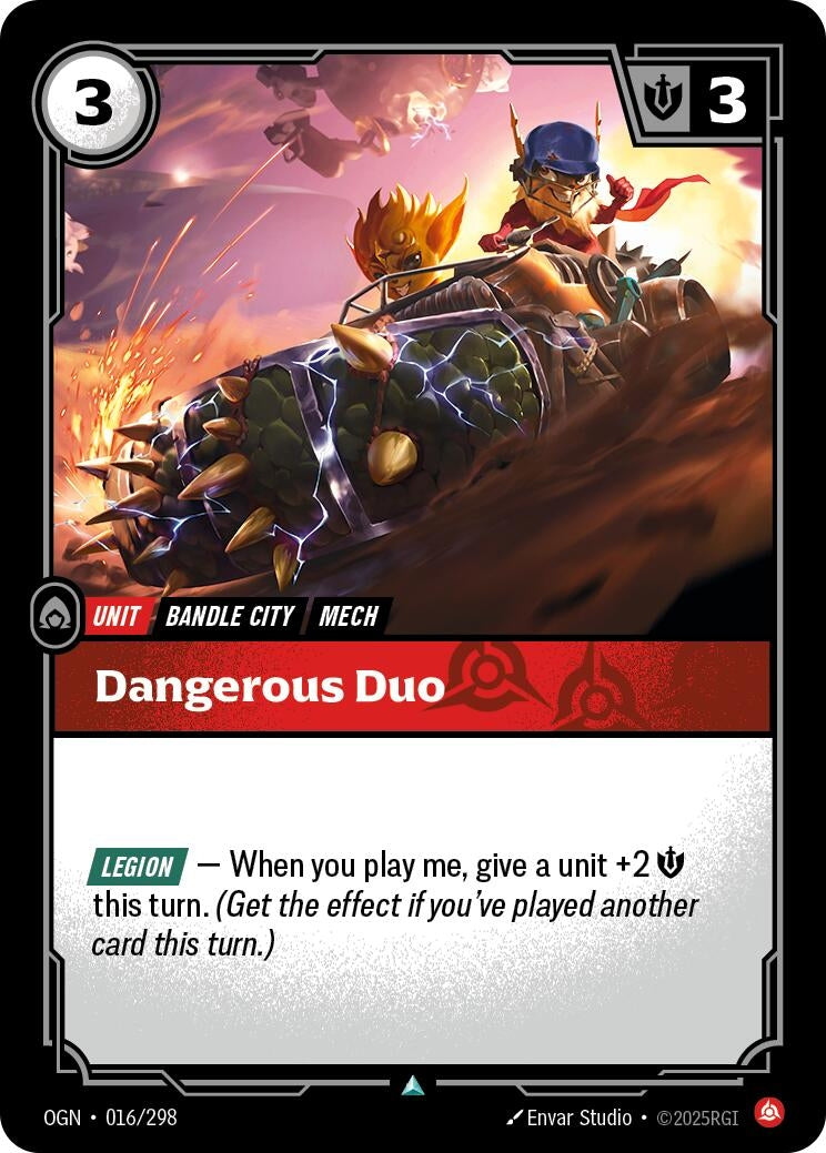 Image for Dangerous Duo - Riftbound: League of Legends Trading Card Game