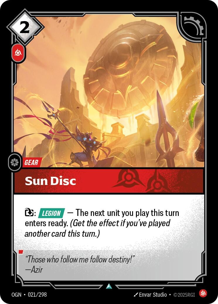 Image for Sun Disc - Riftbound: League of Legends Trading Card Game