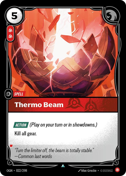 Image for Thermo Beam - Riftbound: League of Legends Trading Card Game
