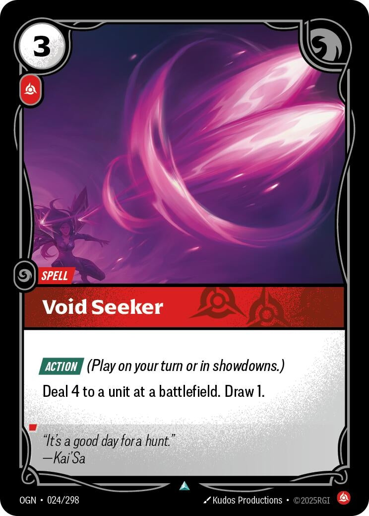Image for Void Seeker - Riftbound: League of Legends Trading Card Game