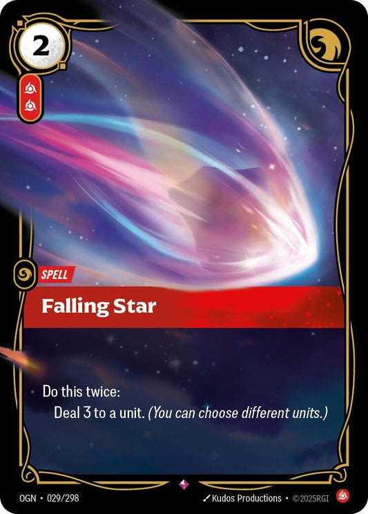 Image for Falling Star - Riftbound: League of Legends Trading Card Game