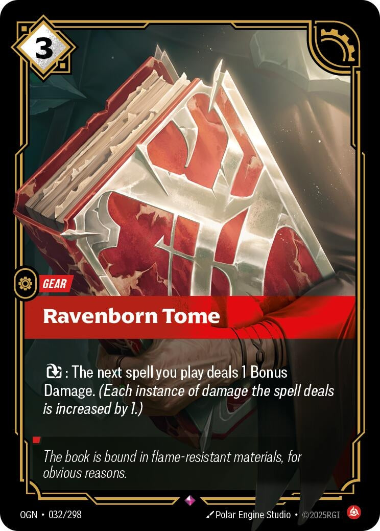 Image for Ravenborn Tome - Riftbound: League of Legends Trading Card Game