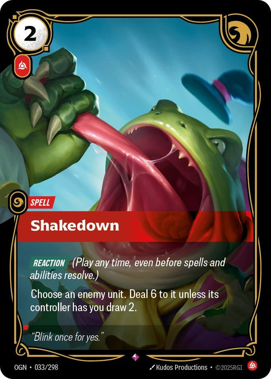 Image for Shakedown - Riftbound: League of Legends Trading Card Game