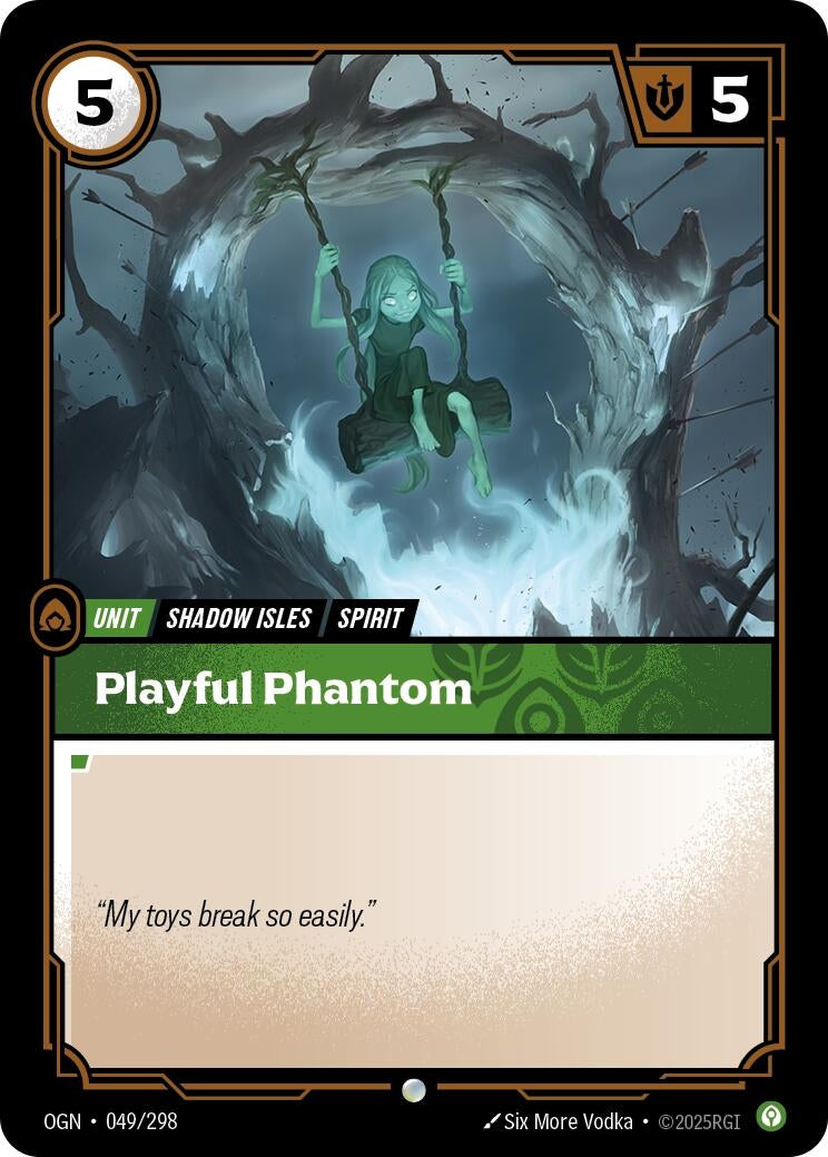 Image for Playful Phantom - Riftbound: League of Legends Trading Card Game