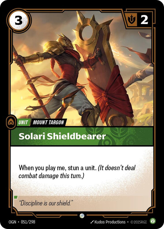 Image for Solari Shieldbearer - Riftbound: League of Legends Trading Card Game