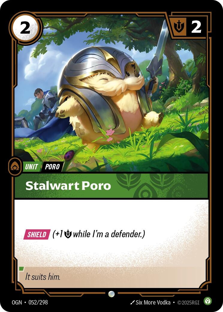 Image for Stalwart Poro - Riftbound: League of Legends Trading Card Game