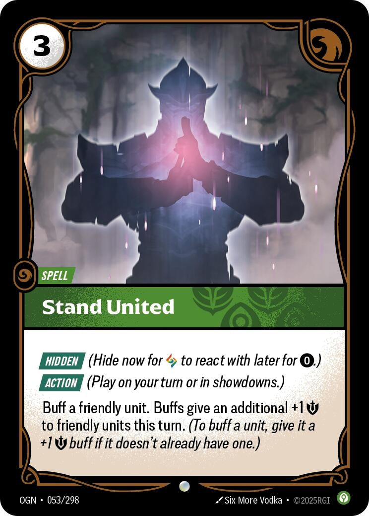 Image for Stand United - Riftbound: League of Legends Trading Card Game