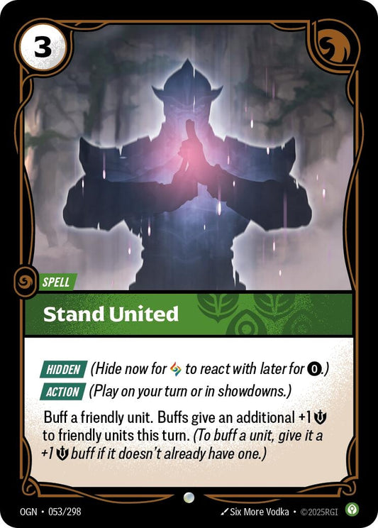 Image for Stand United - Riftbound: League of Legends Trading Card Game