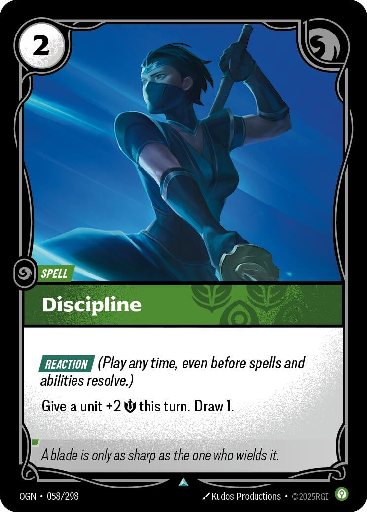 Image for Discipline - Riftbound: League of Legends Trading Card Game