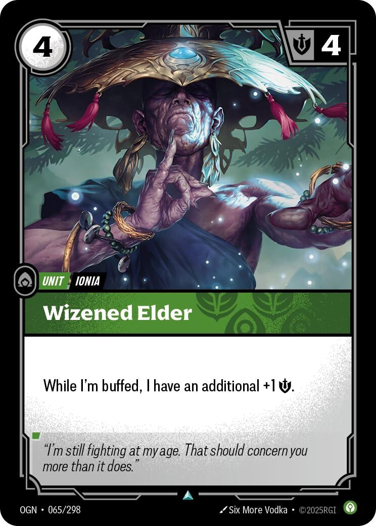 Image for Wizened Elder - Riftbound: League of Legends Trading Card Game