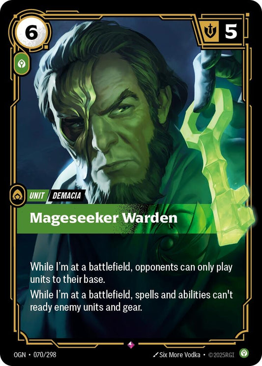 Image for Mageseeker Warden - Riftbound: League of Legends Trading Card Game