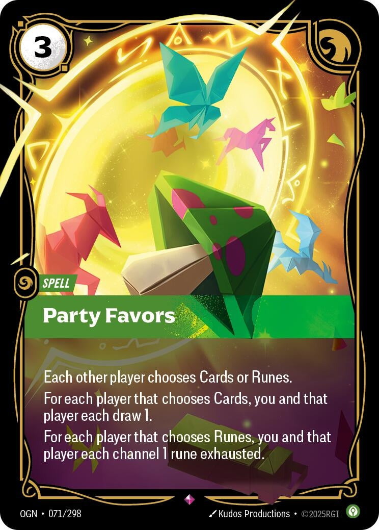 Image for Party Favors - Riftbound: League of Legends Trading Card Game