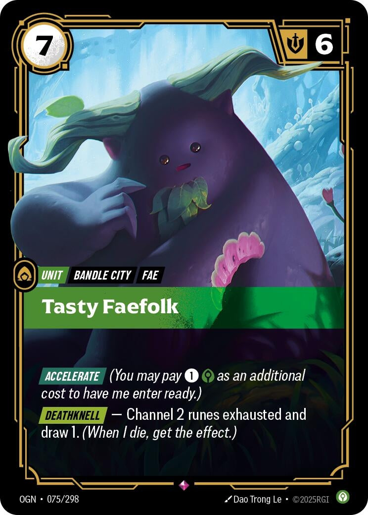 Image for Tasty Faefolk - Riftbound: League of Legends Trading Card Game