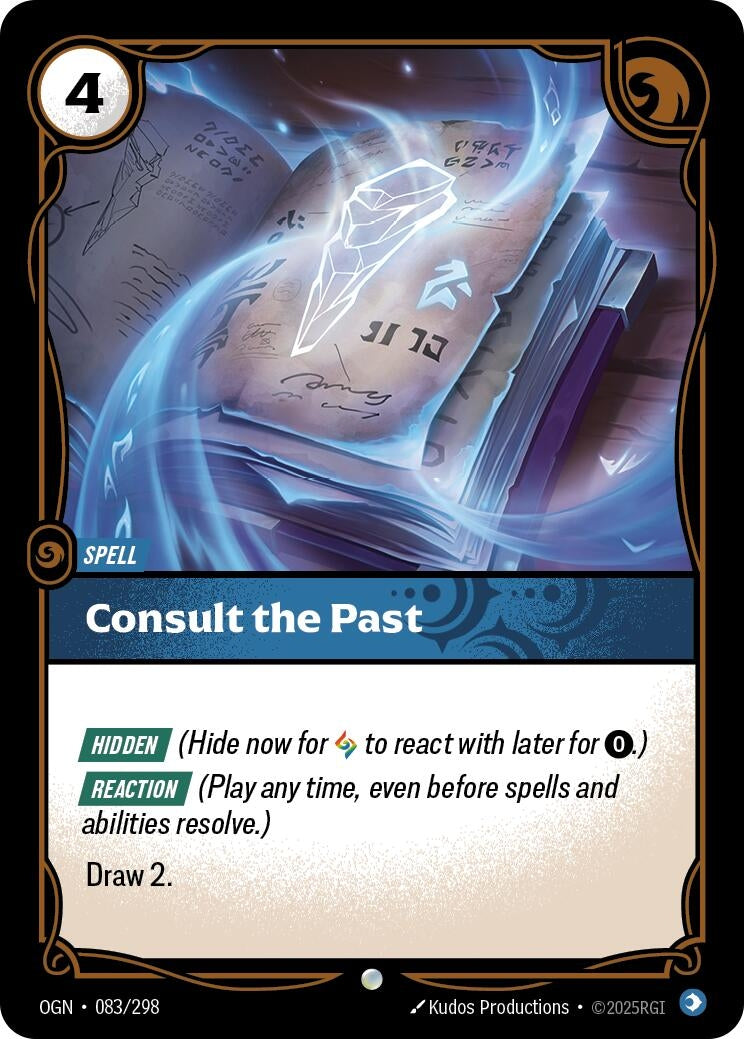 Image for Consult the Past - Riftbound: League of Legends Trading Card Game