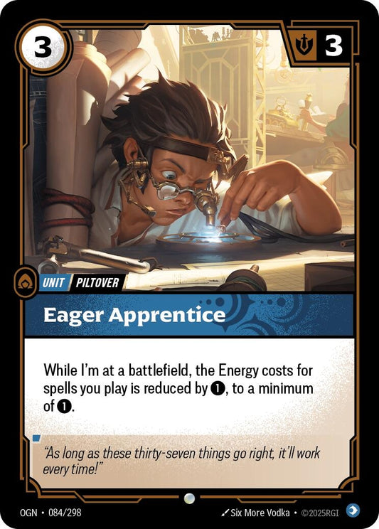 Image for Eager Apprentice - Riftbound: League of Legends Trading Card Game