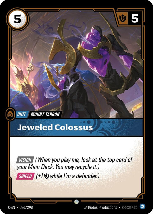 Image for Jeweled Colossus - Riftbound: League of Legends Trading Card Game
