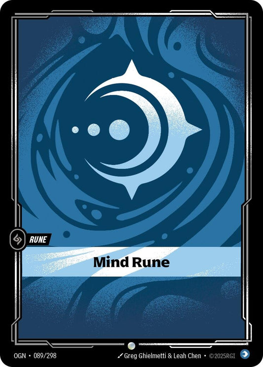 Image for Mind Rune - Riftbound: League of Legends Trading Card Game