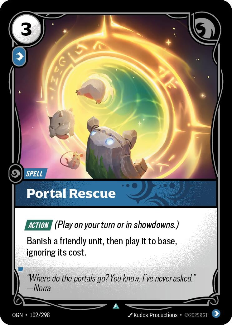Image for Portal Rescue - Riftbound: League of Legends Trading Card Game