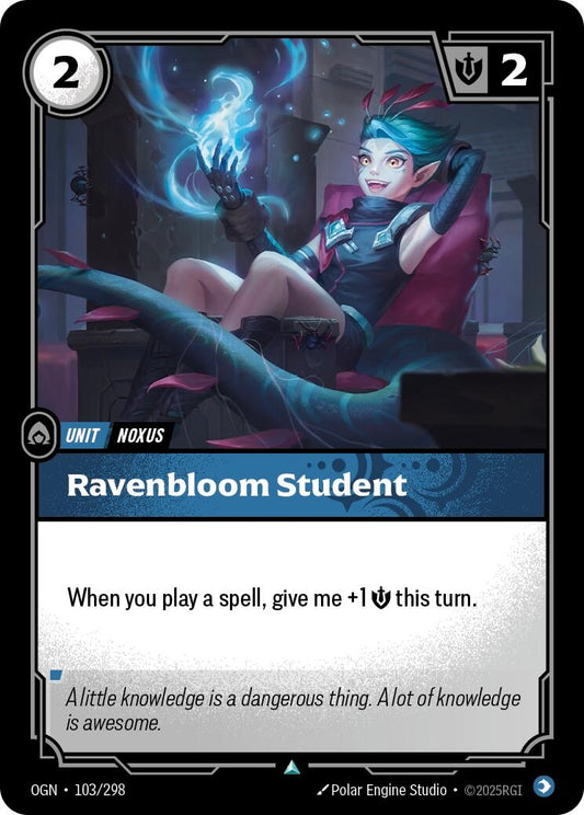 Image for Ravenbloom Student - Riftbound: League of Legends Trading Card Game