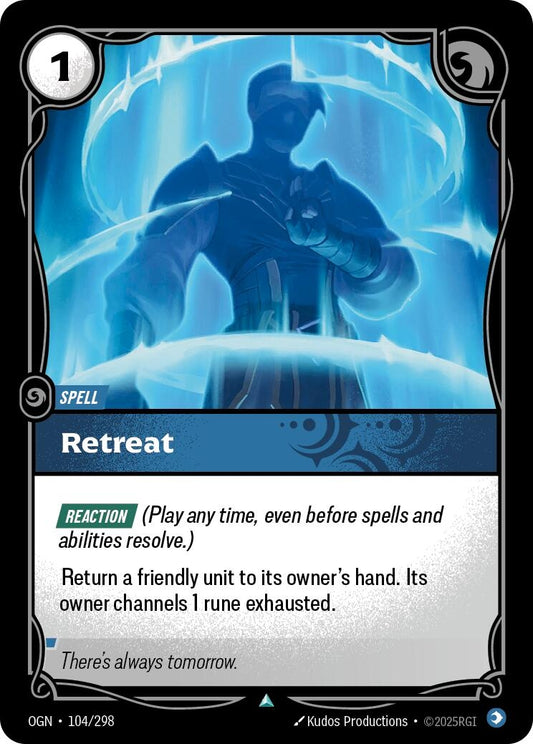 Image for Retreat - Riftbound: League of Legends Trading Card Game
