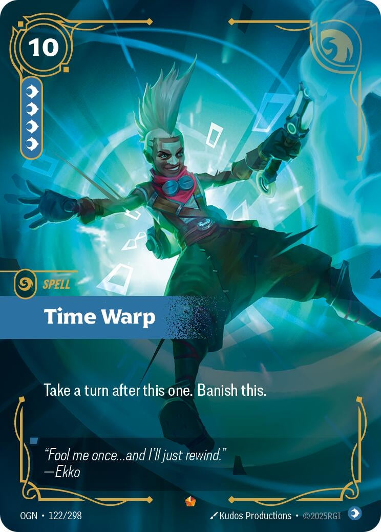 Image for Time Warp - Riftbound: League of Legends Trading Card Game