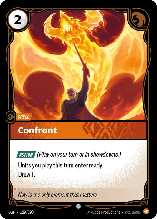 Image for Confront - Riftbound: League of Legends Trading Card Game