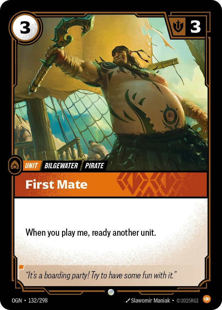 Image for First Mate - Riftbound: League of Legends Trading Card Game