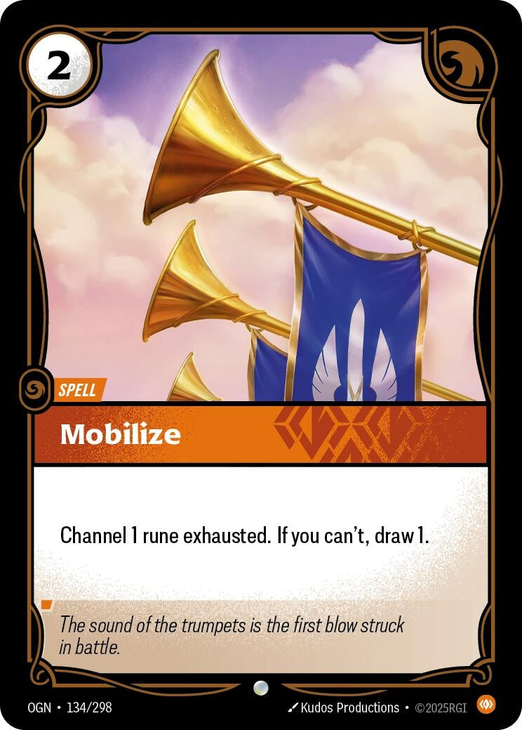 Image for Mobilize - Riftbound: League of Legends Trading Card Game