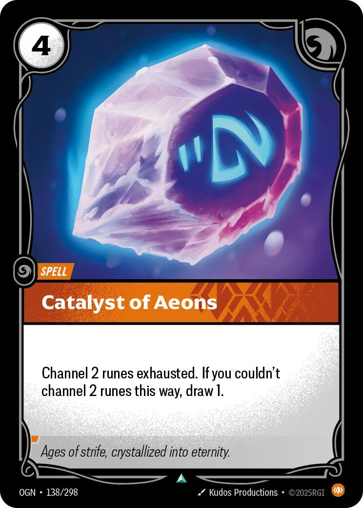 Image for Catalyst of Aeons - Riftbound: League of Legends Trading Card Game