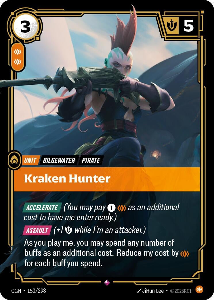 Image for Kraken Hunter - Riftbound: League of Legends Trading Card Game