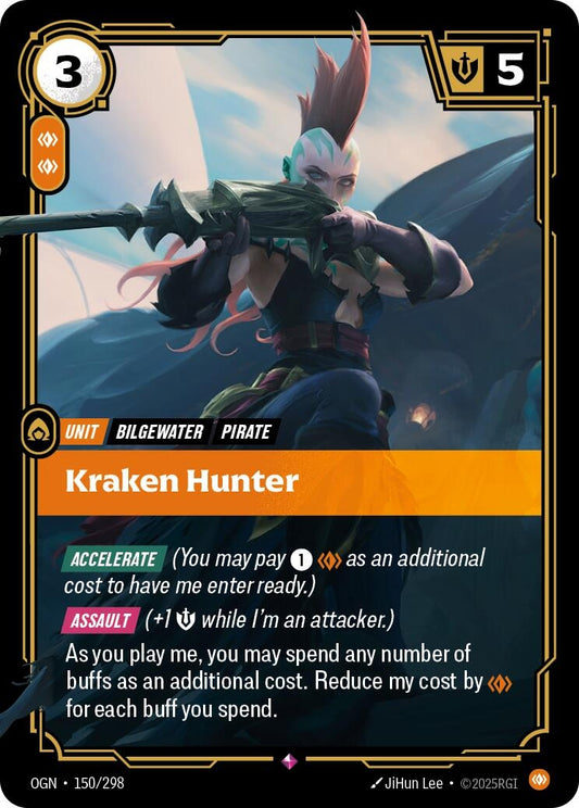 Image for Kraken Hunter - Riftbound: League of Legends Trading Card Game
