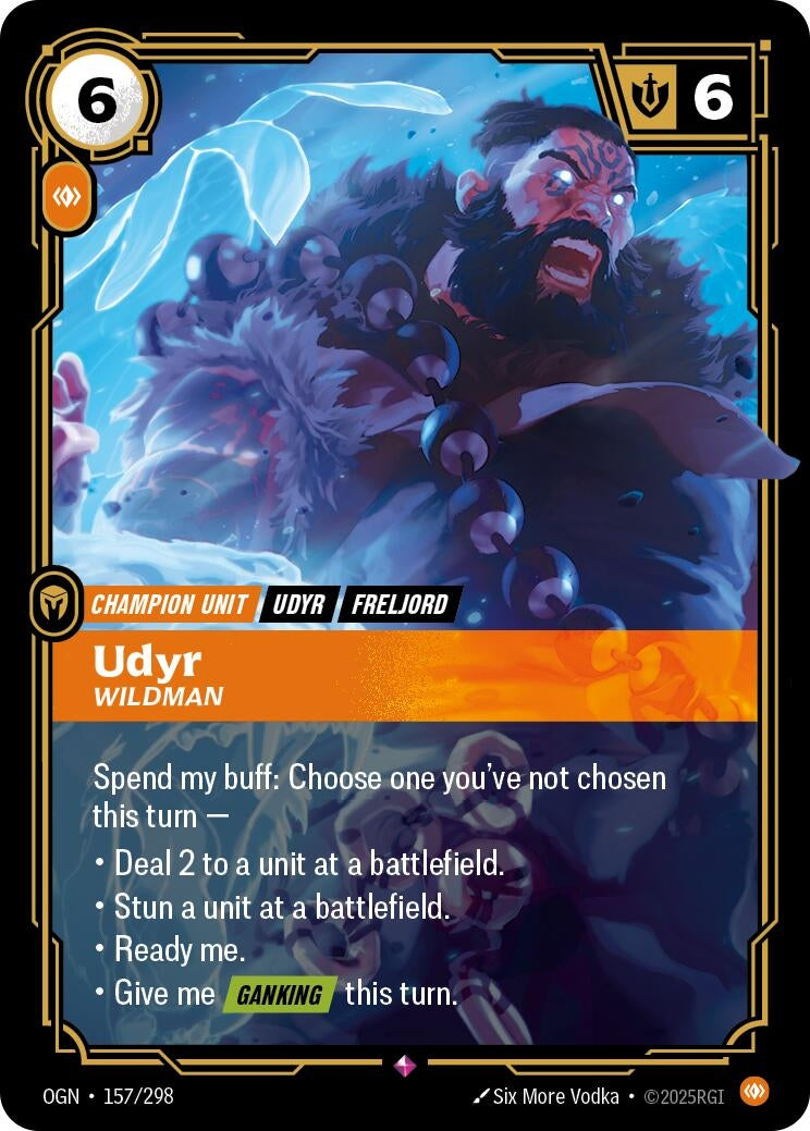 Image for Udyr, Wildman - Riftbound: League of Legends Trading Card Game