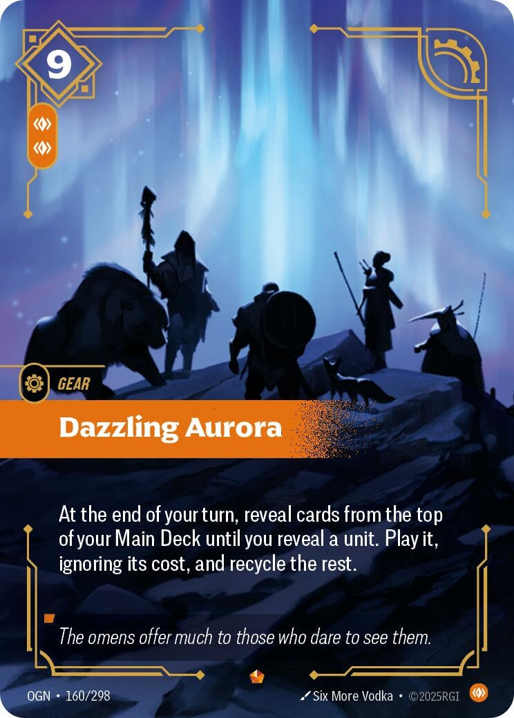 Image for Dazzling Aurora - Riftbound: League of Legends Trading Card Game