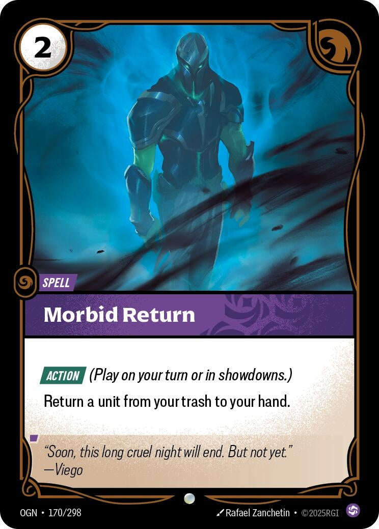 Image for Morbid Return - Riftbound: League of Legends Trading Card Game