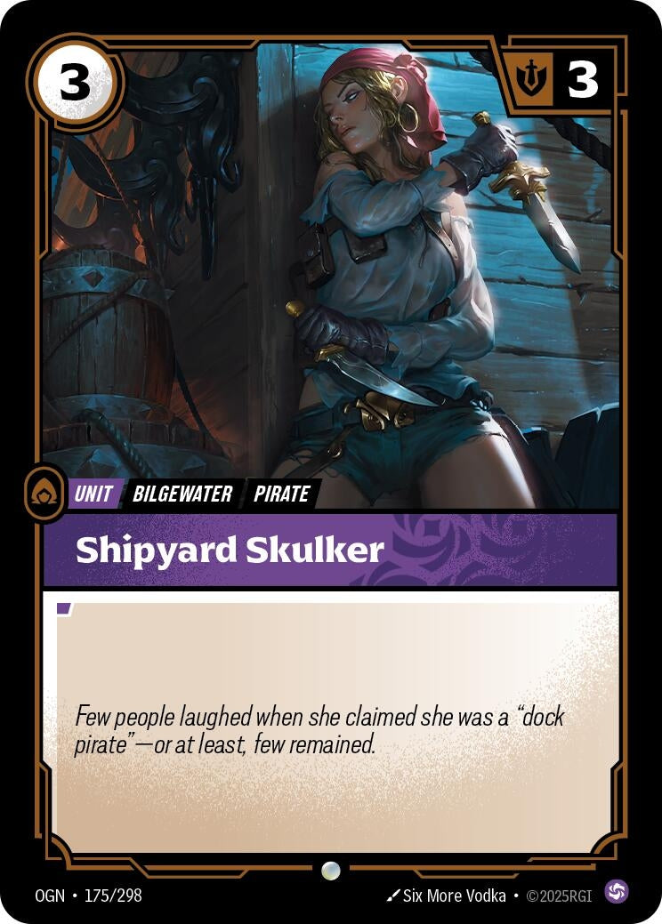 Image for Shipyard Skulker - Riftbound: League of Legends Trading Card Game