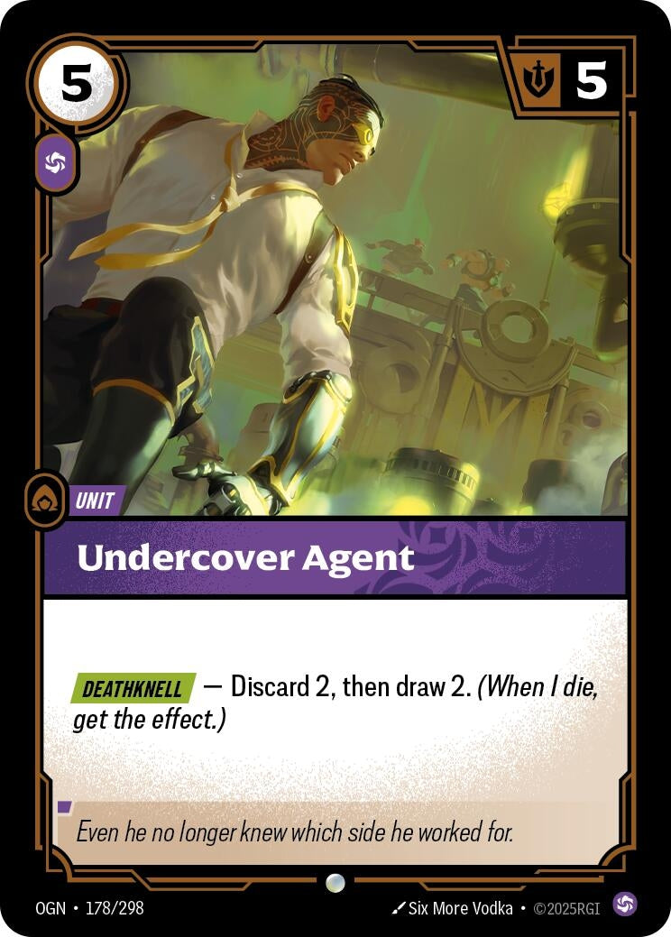 Image for Undercover Agent - Riftbound: League of Legends Trading Card Game
