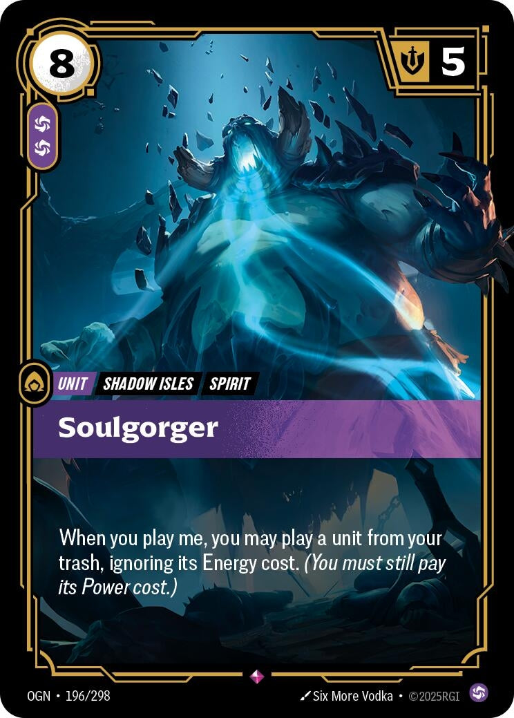 Image for Soulgorger - Riftbound: League of Legends Trading Card Game