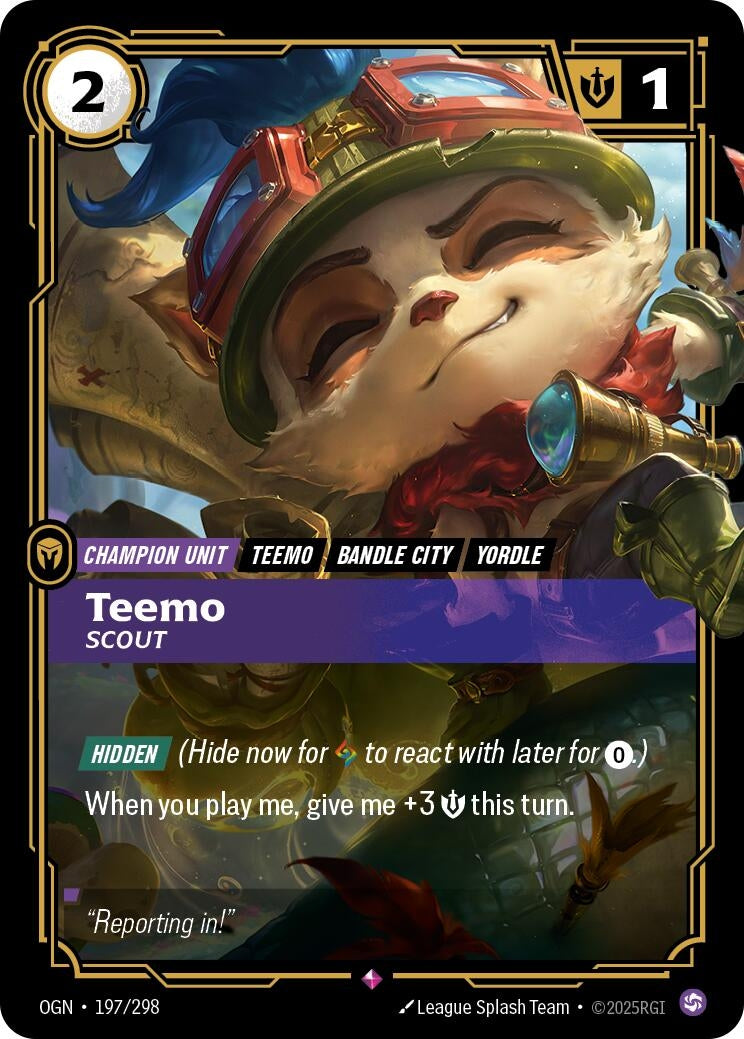 Image for Teemo, Scout - Riftbound: League of Legends Trading Card Game